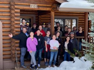 Youth Group at the Ski Trip