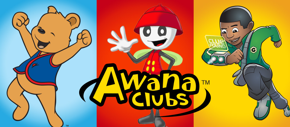 Awana Clubs Groups: Cubbies, Sparks, T&T (Truth in Training)