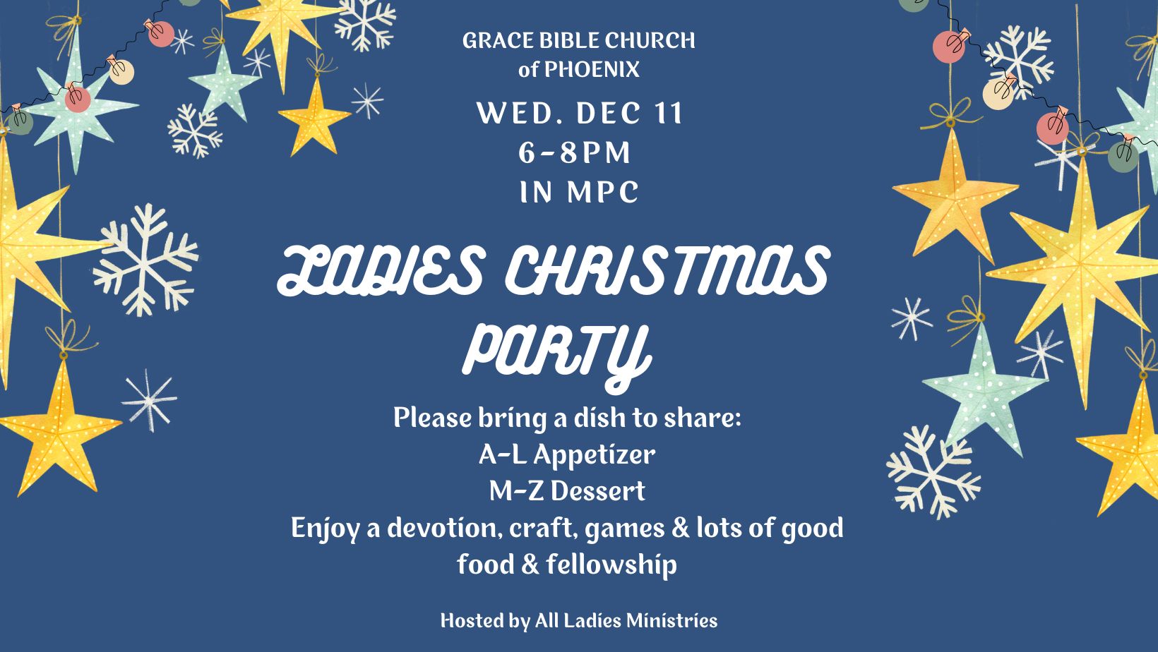Ladies Christmas Party 2024