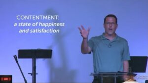 Contentment Josh White May 2, 2021