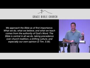 Value: Bible Centered — Josh White