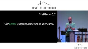 The Lord's Prayer Josh White May 19, 2024